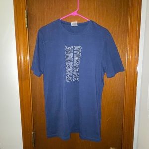 GYMSHARK men’s navy blue tee shirt